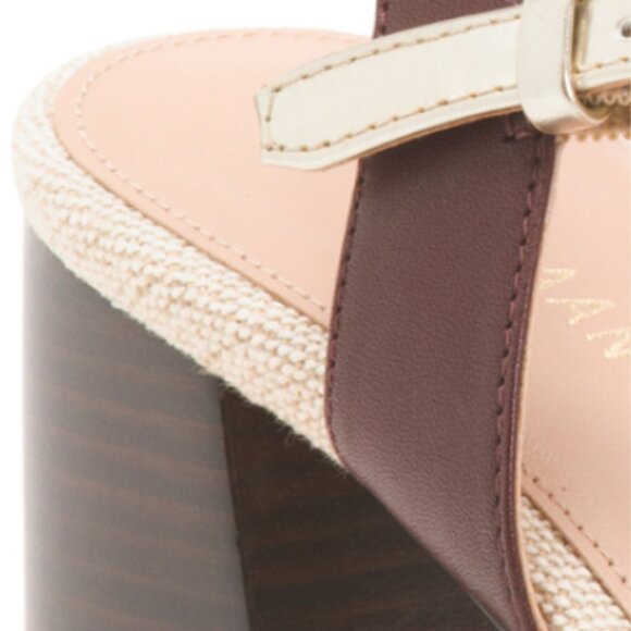 COLE HAAN Leather Josie Block Heel Sandals - Picture 6 of 6